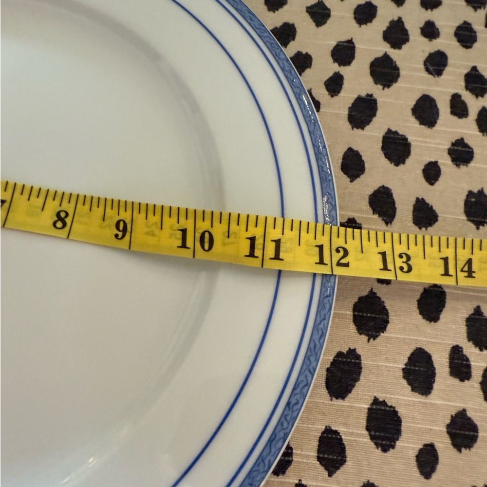 Les Residences De Bernardaud Limoges France Cafe Paris Dinner Plate Set Of 8 - Picture 5 of 5